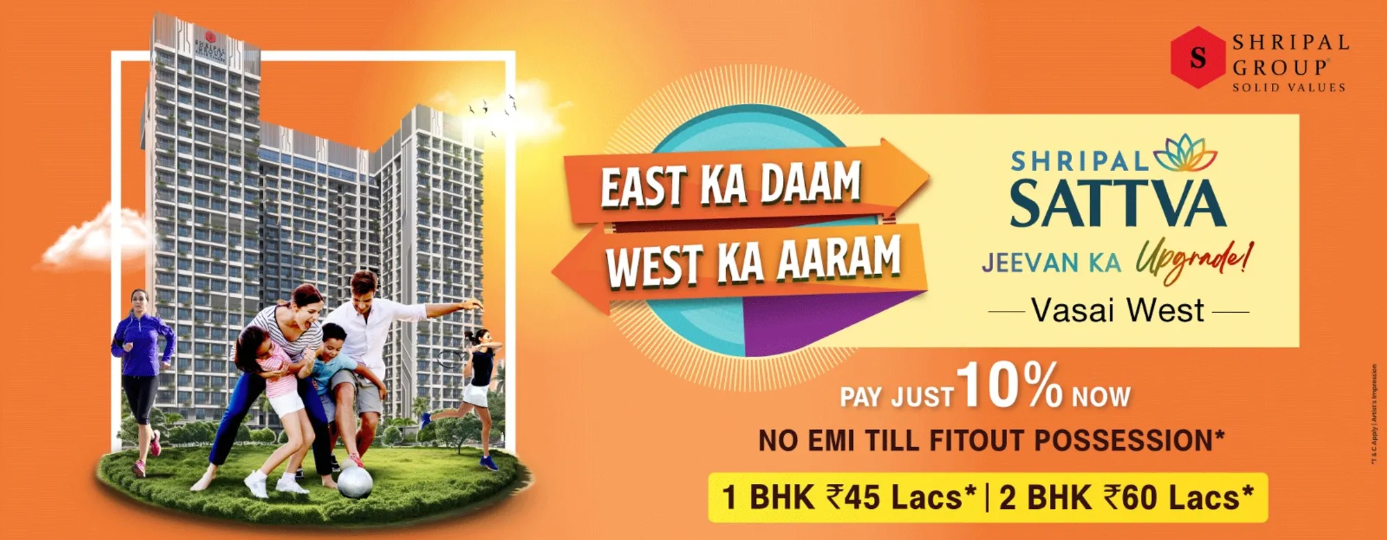 Shripal Sattva at Vasai West, Mumbai - Shripal Group